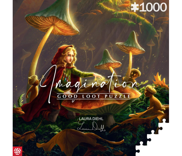 GOOD LOOT Imagination: Laura Diehl From Acorns / Żołędziowa wróżka Puzzles 1000 - 1056326 - zdjęcie 3